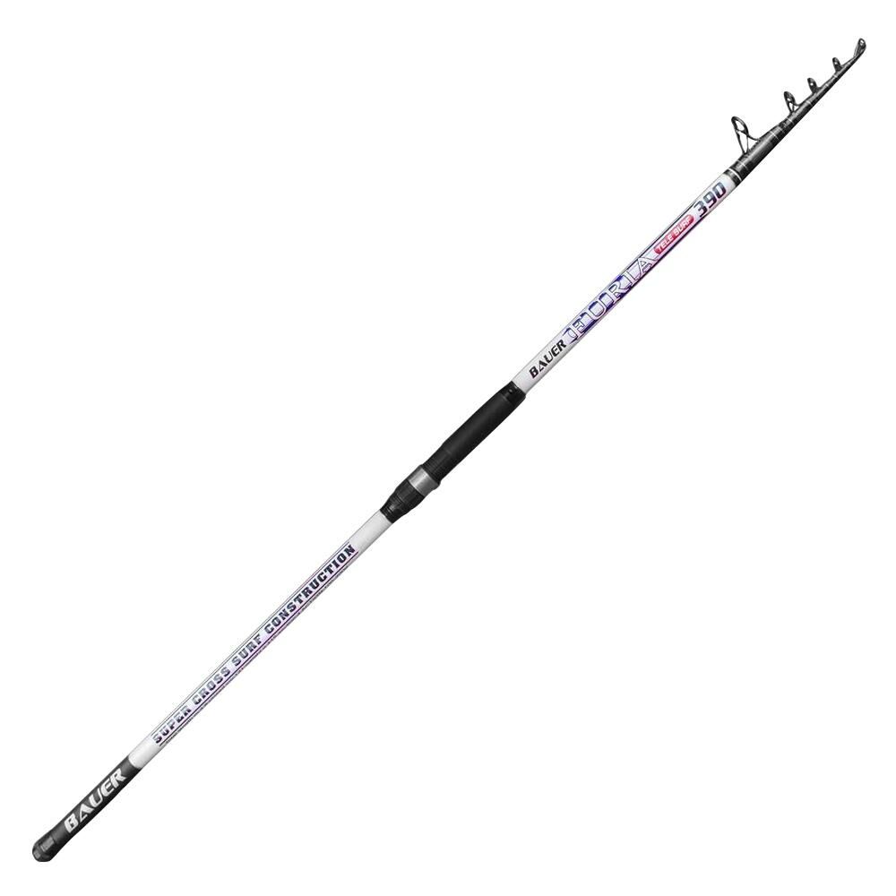 BAUER Furia 3,90mt 100-200 Gr Tekeskopik Karbon Surf Olta Kamışı