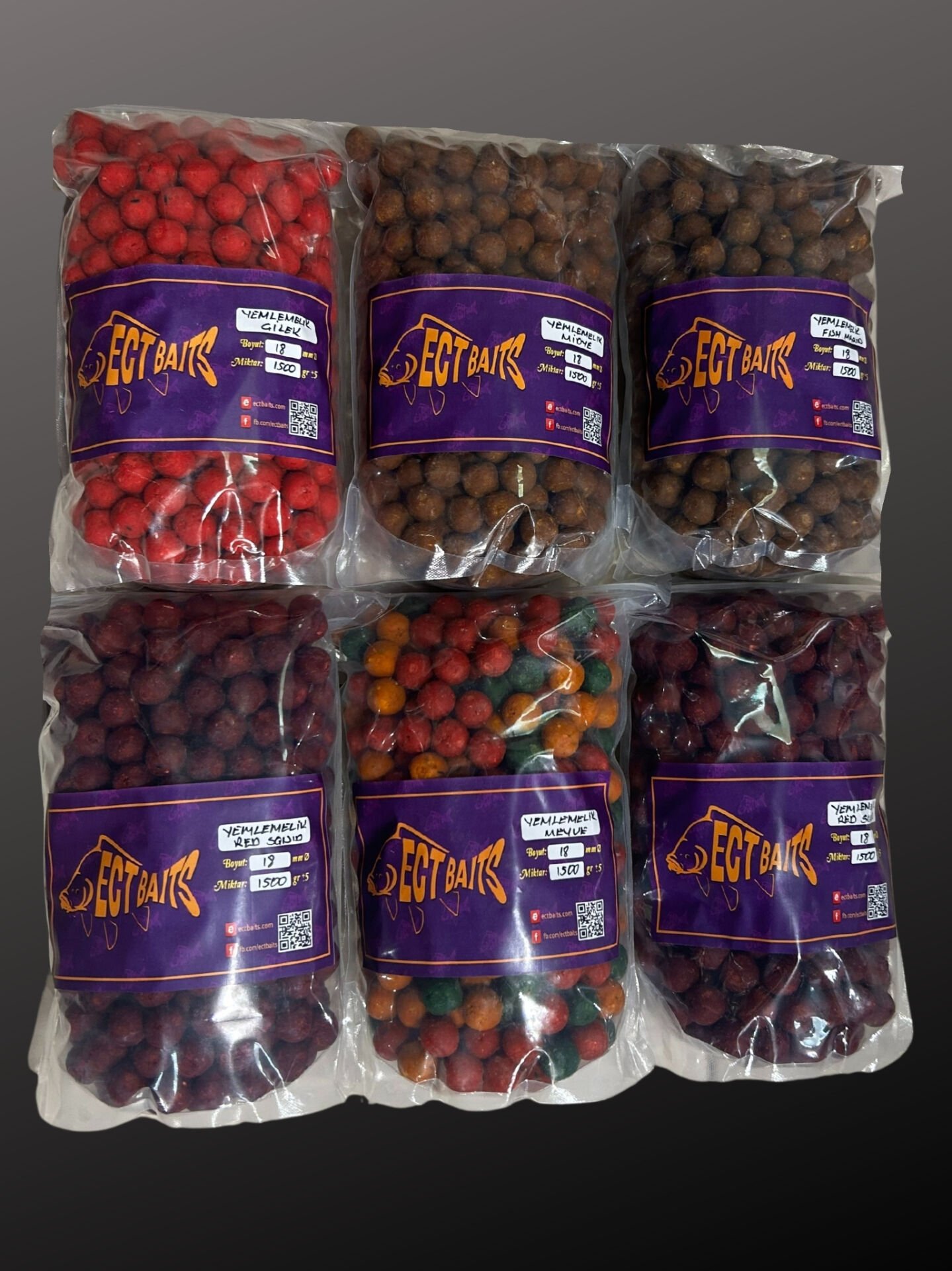 Ect Baits Sazan Yemi Boili 1500gr 18mm