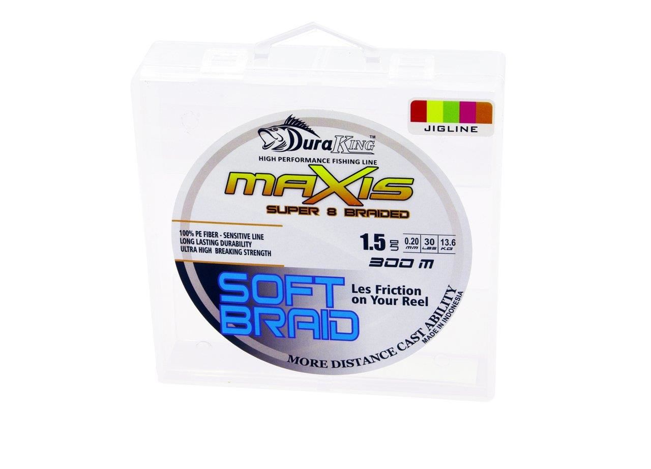 Duraking Maxis Soft 8x 1,2Pe 0,18mm 300m İp Misina
