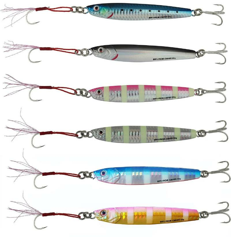 Sg 3D Slim Minnow Jig 10g Flash Minnow