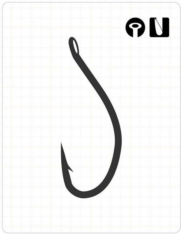 Fudo 2401 Carp Black Nikel Sazan İğnesi No:2