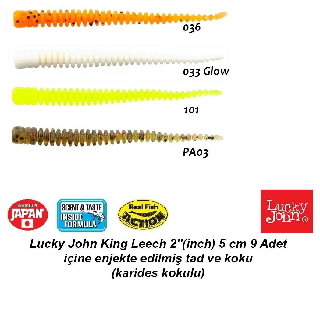 Lucky John King Leech 2 (5 cm) 9 Adet Renk : 036