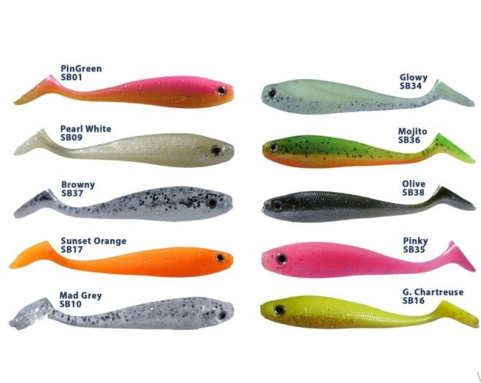Fujin Duck Tail 9 cm Silikon Balık