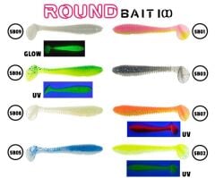 Fujin Round Bait 100mm Silikon Balık 3 ADET