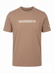 Shimano Kahve Rengi Sazan T-Shirt