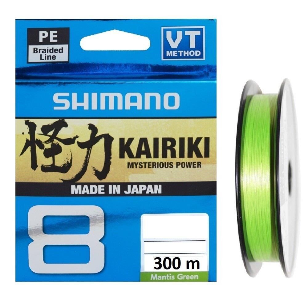 Shimano Kairiki 8 300m Mantis Green 0.16mm