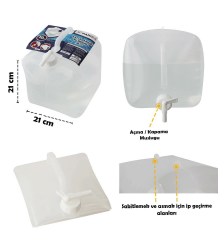 Madfox Katlanır Su Bidonu 10lt