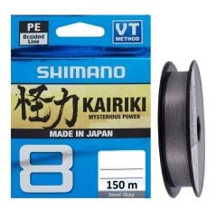 Shimano Kairiki 8 150m Steel Gray 0.10mm