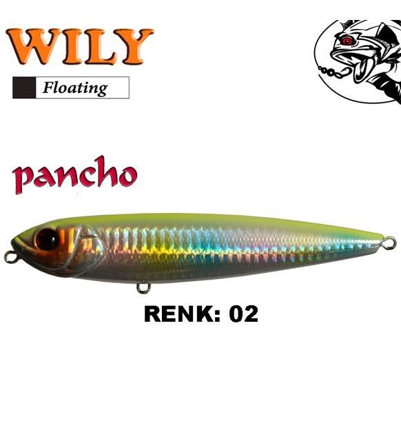 Wily Pancho Maket Balık 100 mm Renk No:02