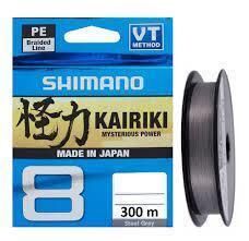 Shimano Kairiki 8 300m Steel Gray 0.10mm