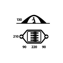 husky Bright Yeşil 4 Kişilik Çadır 4 Mevsim