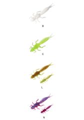 SPARCLE LARVA 4CM 10 pcs