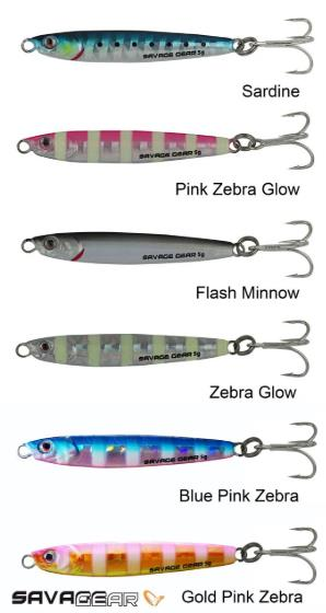 SG 3D Slim Minnow Jig 5gr 4,6cm
