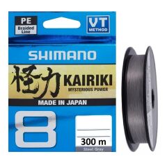Shimano Kairiki 8 300m Steel Gray 0.13mm
