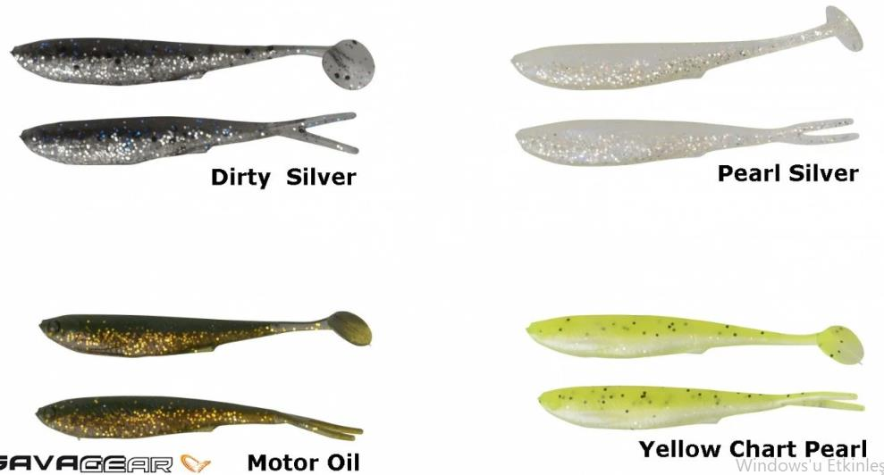SG LB 3D Fry 50 Dirty Silver 8pcs