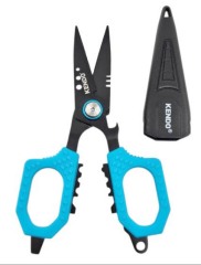 Kendo Multi-function Braid Scissors W/Sheath Makas
