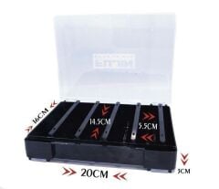 Fujin Tackle Box Çift Taraflı Maket Balık 14cm