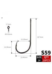 SPARCLE SİLİKON KANCASI S59  10 pcs