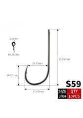SPARCLE SİLİKON KANCASI S59  10 pcs