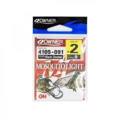 Owner 4105 Musquito Light Black Chrome İğne No:2