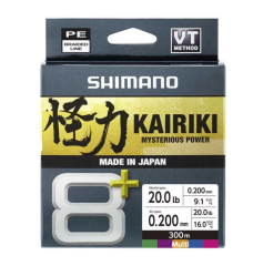 Shımano Kairiki + 8X 300m 0.19mm Multi Color