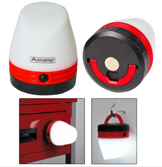 Orcamp OUT-4550/PİLLİ KAMP FENERİ KIRMIZI