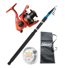 NATURE IN STARTUP PM5000 OLTA NAKİNESİ  - NATURE IN ECOTELE  3.50M 100-150 GR ATARLI KAMIŞ SETİ