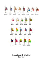 SPARCLE BUTTERFLY 2 NO 6GR