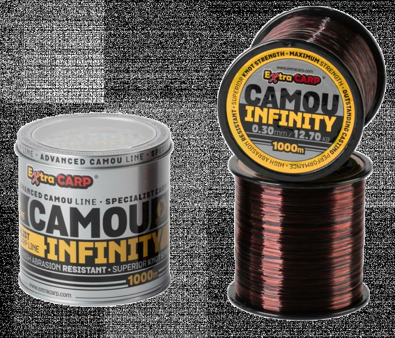 Extra Carp Camou iternty Misina 0.35 mm 1000 Metre