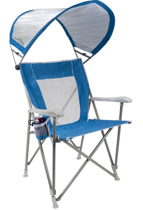 Gci Outdoor SunShade Captains Chair Güneşlikli