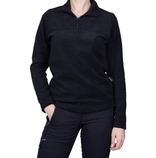 Alpinist High Hill Kadın PolarSweatshirt,Siyah