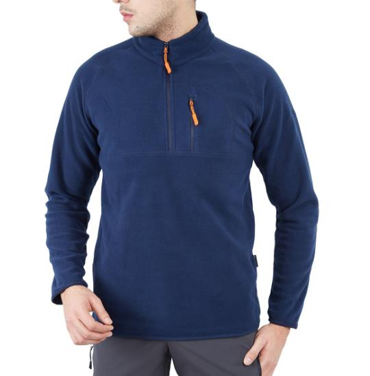 Alpinist Gamma Yarım FermuarlıErkek Polar, İndigo