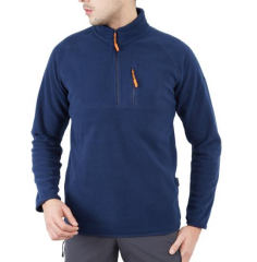 Alpinist Gamma Yarım FermuarlıErkek Polar, İndigo