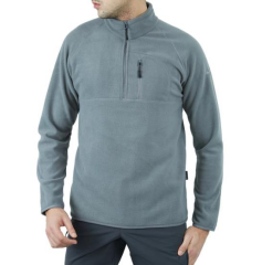 Alpinist Gamma Yarım FermuarlıErkek Polar, Gri