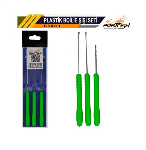 Boilie Şişi Plastik Set 3 pcs