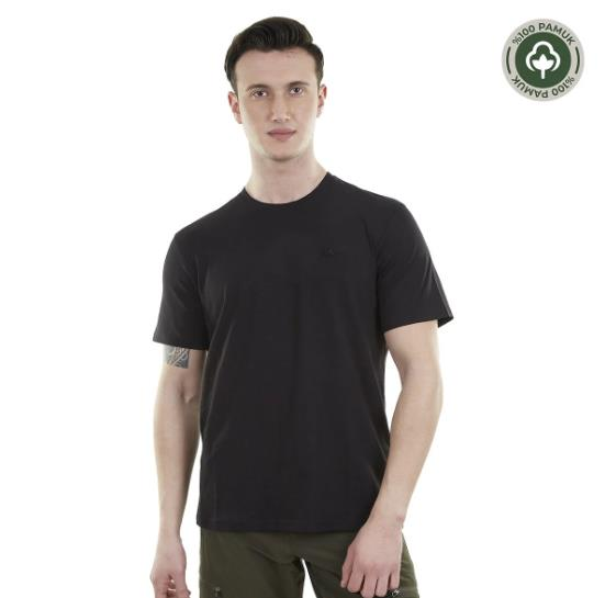 Alpinist Lucid Erkek T-Shirt, Siyah