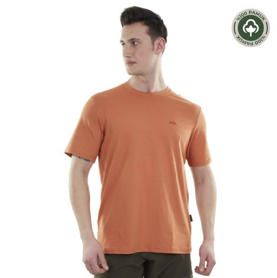 Alpinist Lucid Erkek T-Shirt, Kiremit