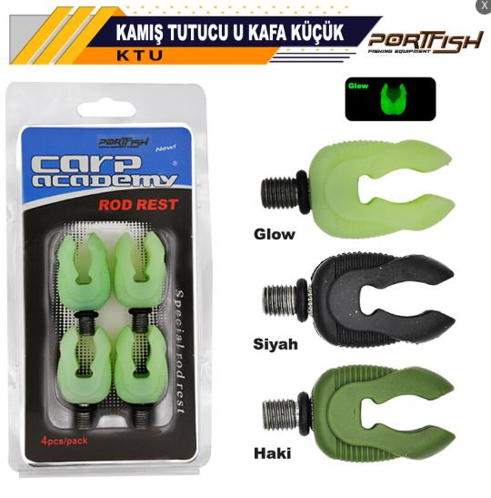 Kamış Tutucu U Kafa Küçük 4 pcs