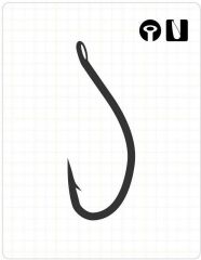 Fudo 2407 Carp Teflon Sazan İğnesi No:2