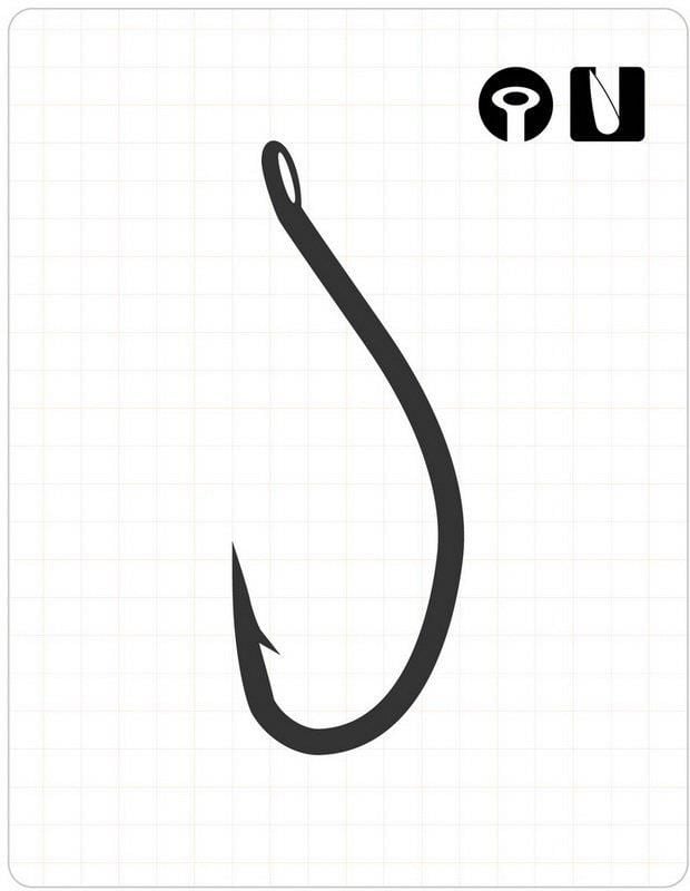 Fudo 2407 Carp Teflon Sazan İğnesi No:4