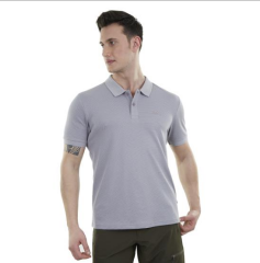 Alpinist Edge Erkek Polo T-Shirt, Gri