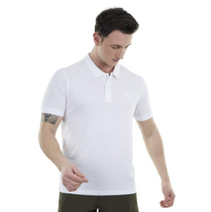 Alpinist Edge Erkek Polo T-Shirt, Beyaz
