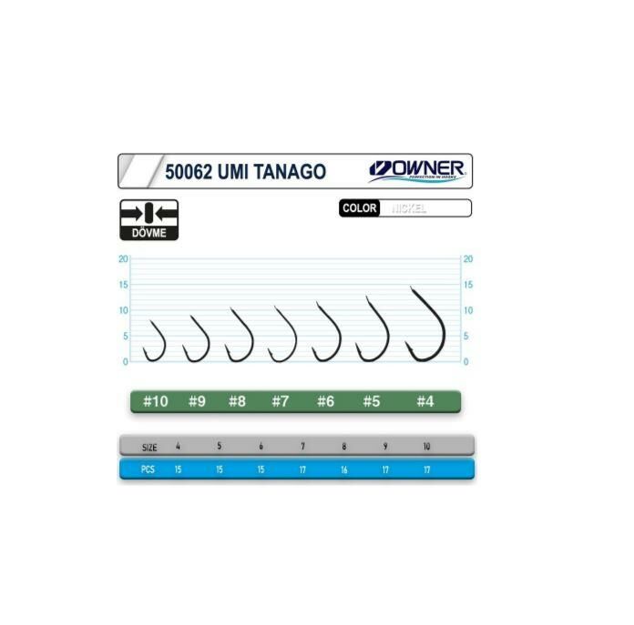 Owner 50062 Umi-Tanago White İğne No:5