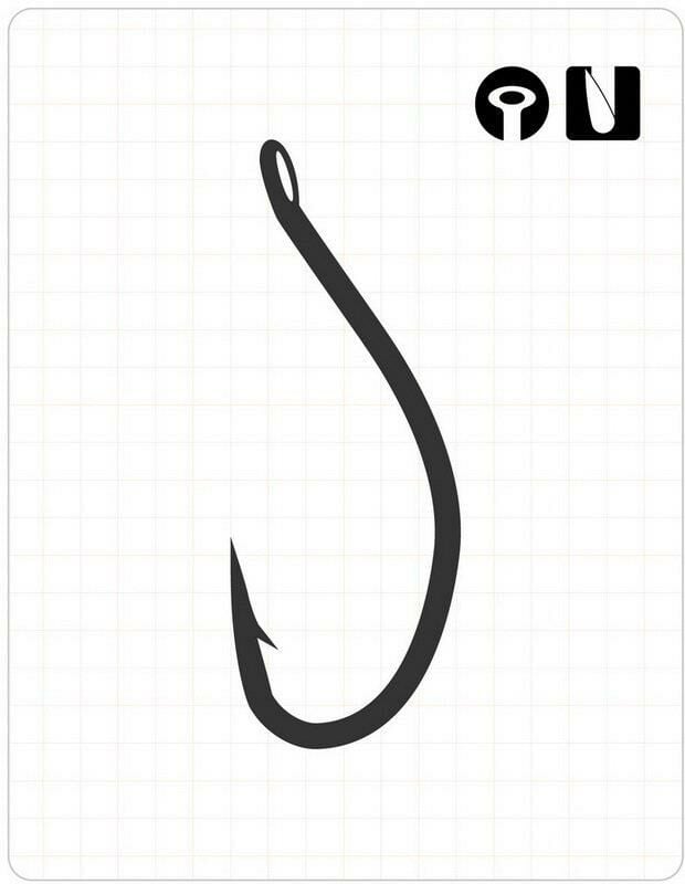 Fudo 2401 Carp Black Nikel Sazan İğnesi No:2