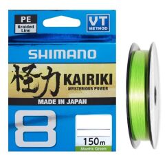 Shimano Kairiki 8 150m Mantis Green 0.16 mm