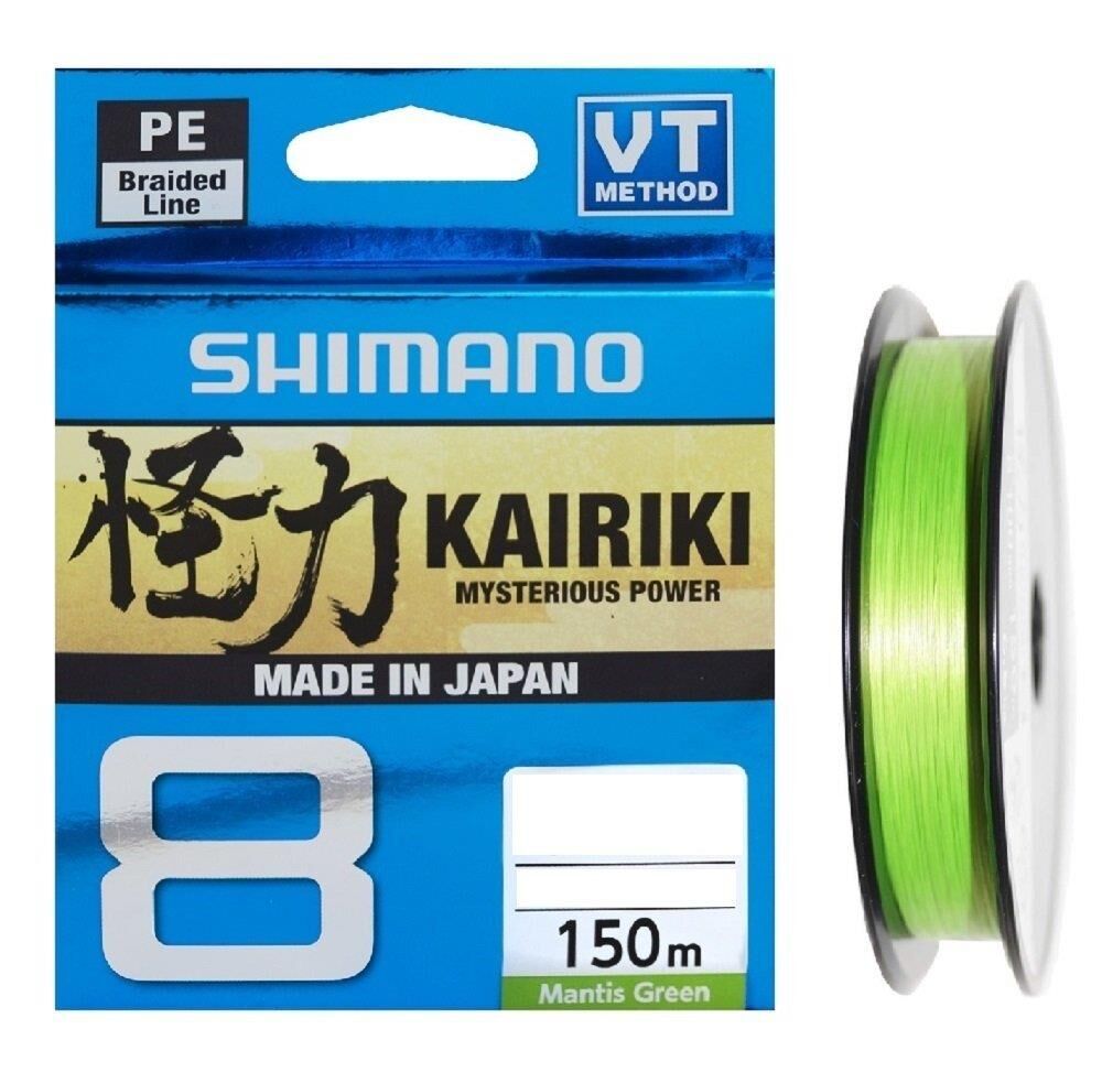 Shimano Kairiki 8 150m Mantis Green 0.13mm