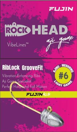 Fujin Rock-Head Aji Game Jighead