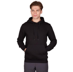 Alpinist Stream Erkek Kapüşonlu Sweatshirt, Siyah