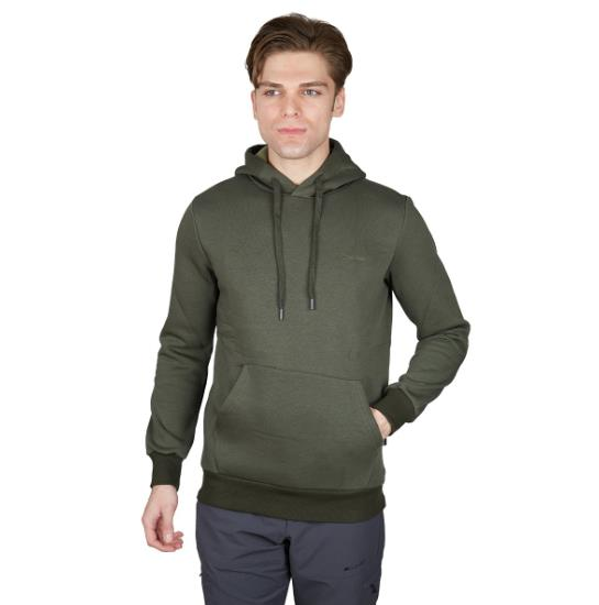 Alpinist Stream Erkek Kapüşonlu Sweatshirt,Haki
