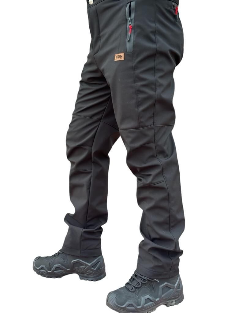 HON Siyah Softshell Pantolon